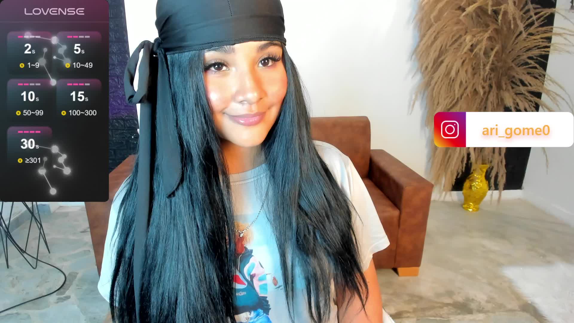 Cuerpo ardiente - vidéo du modèle de showcams ArigyGomez