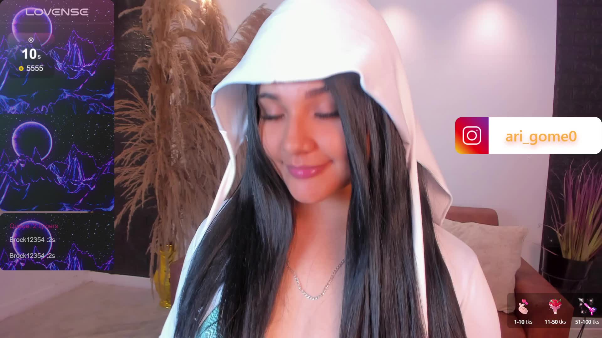 CUTE PUSSY - vidéo du modèle de showcams ArigyGomez