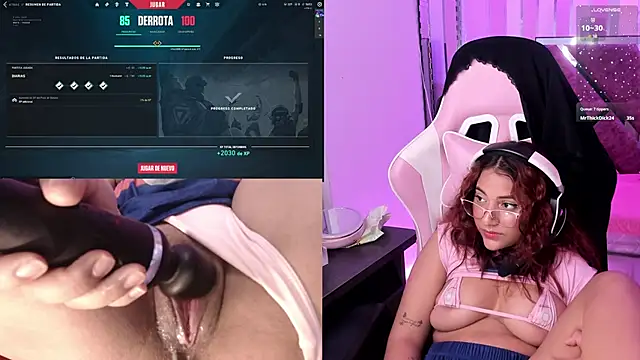 My domi with its maximum vibrations ... you like creampie - video by PetiteSophie_ cam model