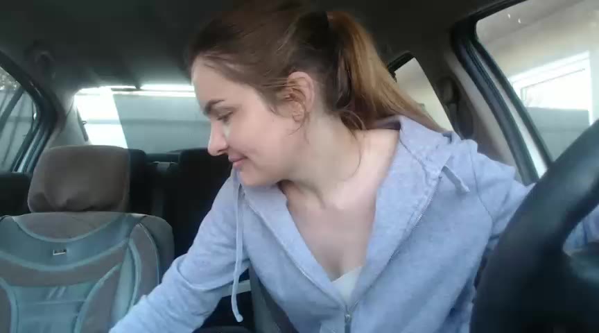 💦🎁Private Show NudeAt Squirt In Daddy's Car💦🔥