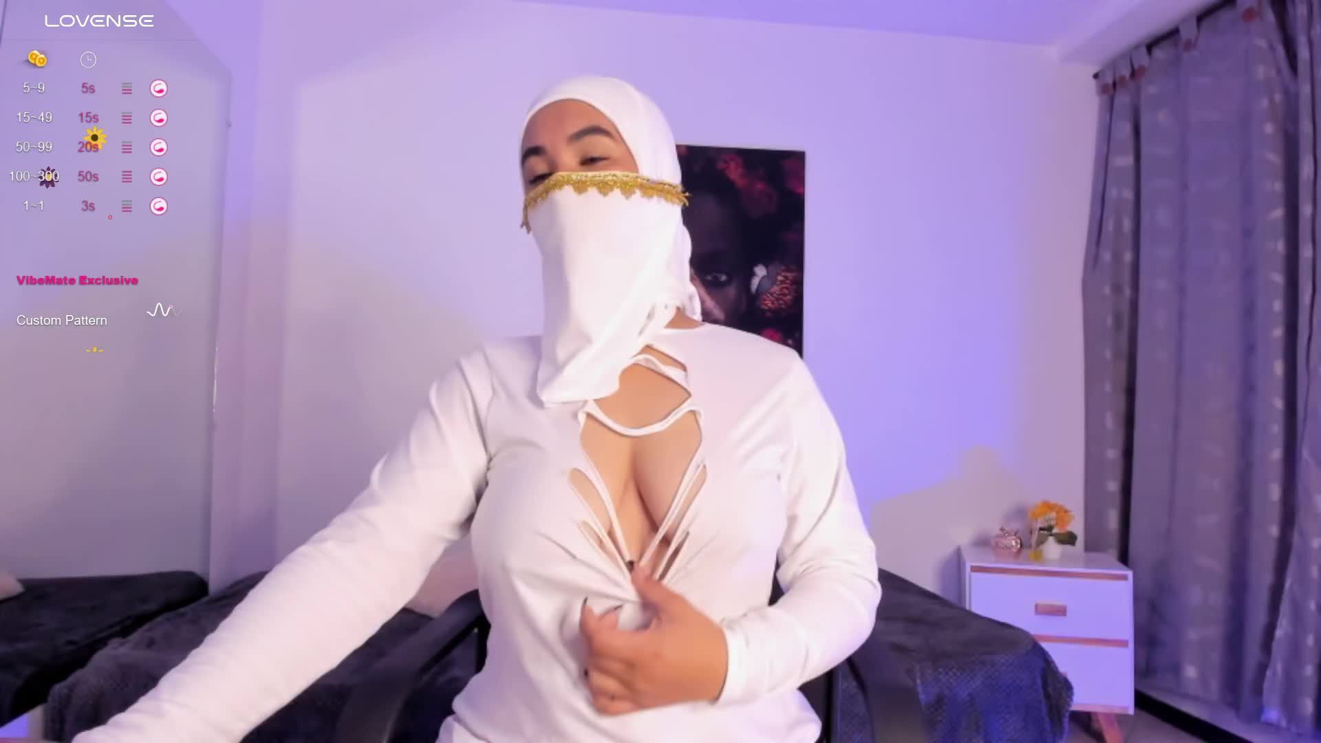 my vibrator toy in my pussy