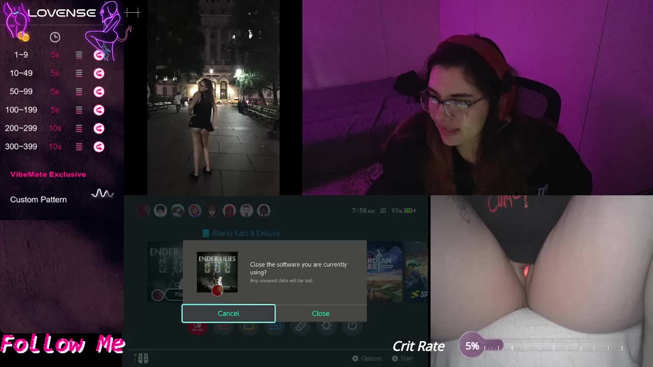 [23 Apr 07:57] Private Show - video by WitchiKitti cam model