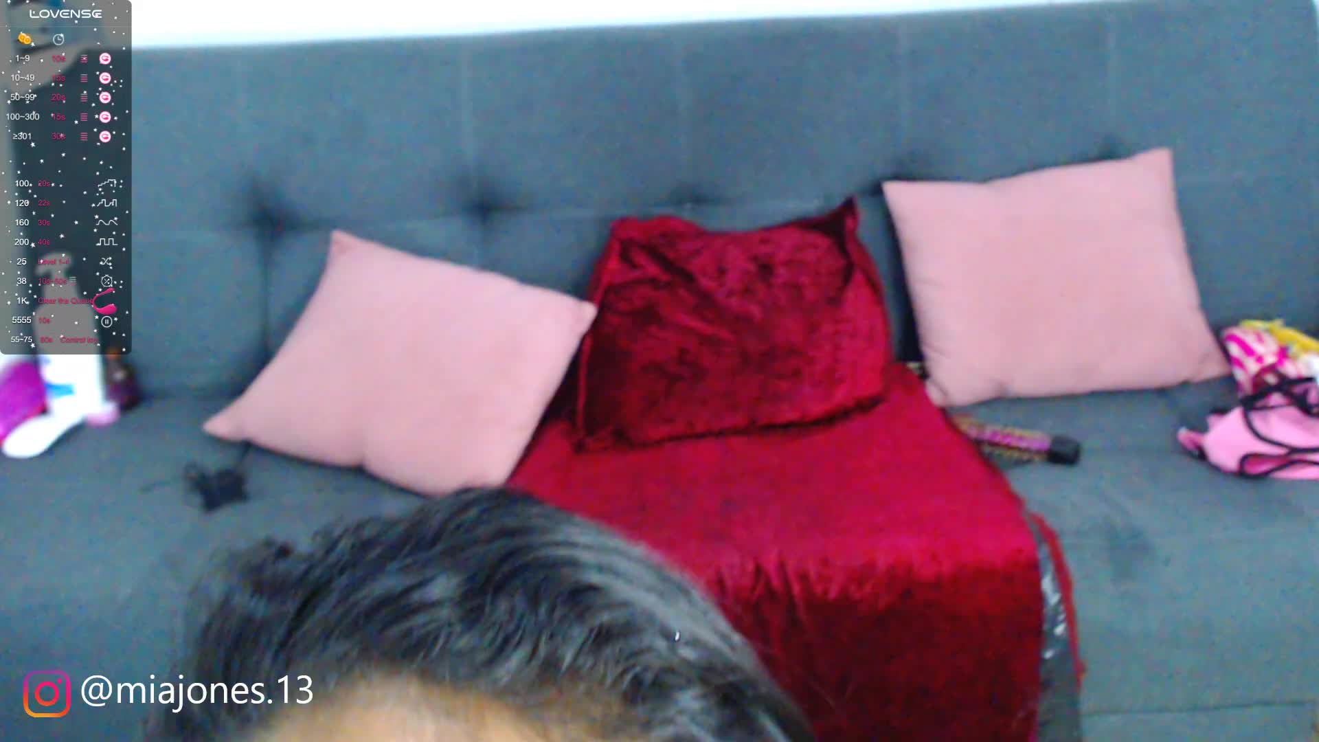 Great fuck + Great ass 🔥😈🔥– MiaJoness13 kameramodell videója