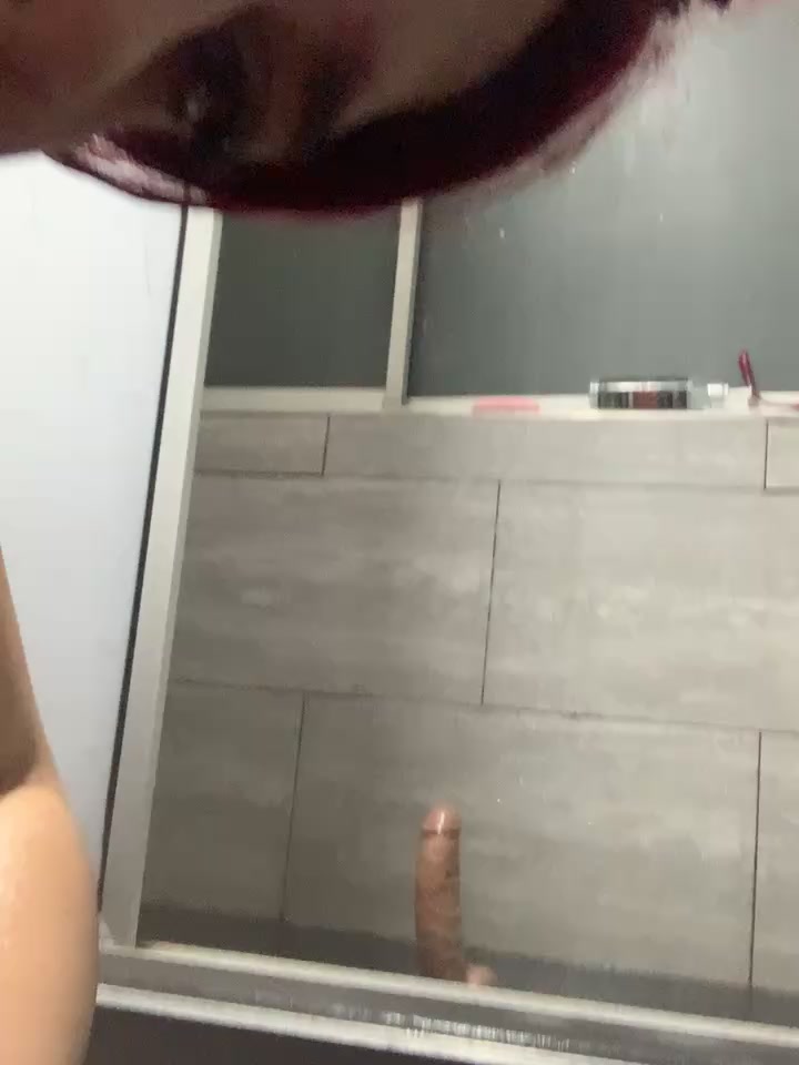 anal  on tha  shower