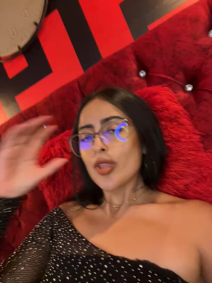 MASTURBATING WITH MY LUSH AND MY DILDO IN MY ROOM - clip cu Alexandra_duque model videochat