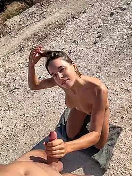 182 Public Blowjob with Cum in Mouth & Swallow