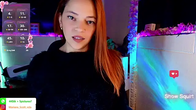 [28 Apr 20:02] Private Show - video by mariana_scott__ cam model