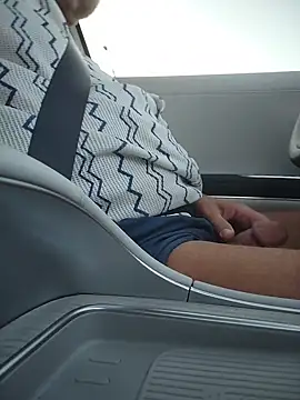 Driving with Cock out!
