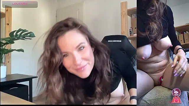 squirt et controle - vidéo du modèle de showcams vanessariskyshow