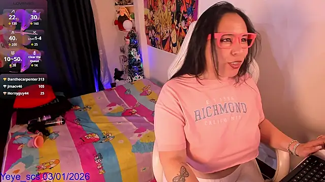 [4 Jan 00:14] Private Show - Sucking Riding Show - video by Yeye_scs cam model