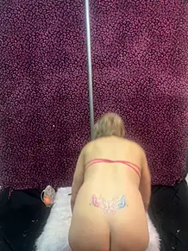 Striptease CUM on stage