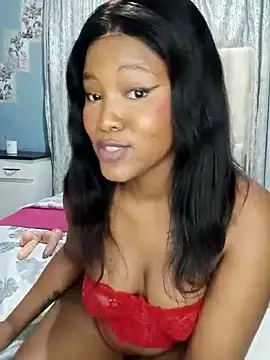 Ohhh she's in red 🔥🔥😩💯 - video by charmainexxx cam model