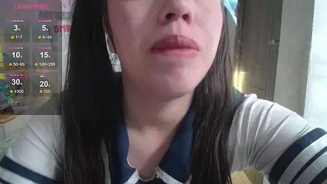 deep throat face full of milk and saliva - video by Ingrid_Casas cam model