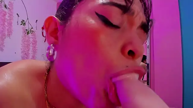 Let's play that I suck you with my sweet lips until I hypnotize your cock