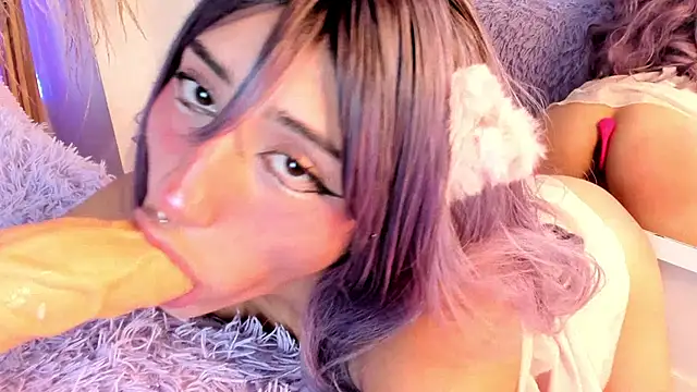 Deepthroat Sloppy+ Machine (Hard) - video by miia__baker cam model