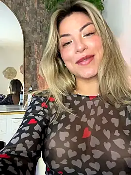 Private Show - This Sexy Blonde is hot and wet - video by Karen_San_Miguel cam model