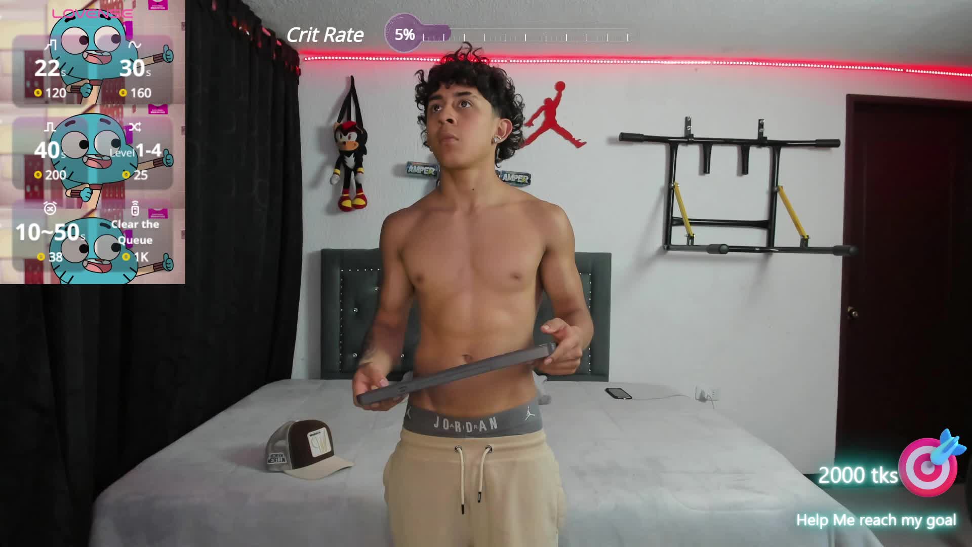 My ass open - video van Bradley_Strong cam-model