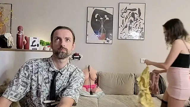 Sexy truth or dare, handjob - video by VerhinizCouple cam model