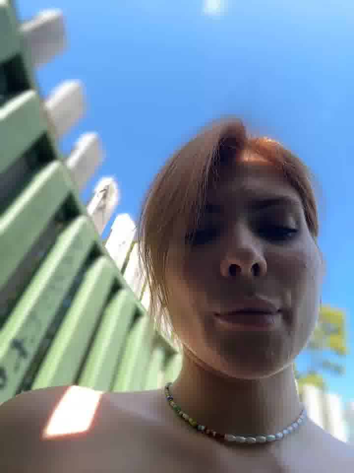 masturbating and licking nipples in the locker room on the street - video by Assole cam model