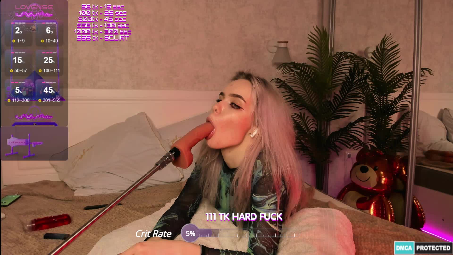 Sweet dildo sucking 💕