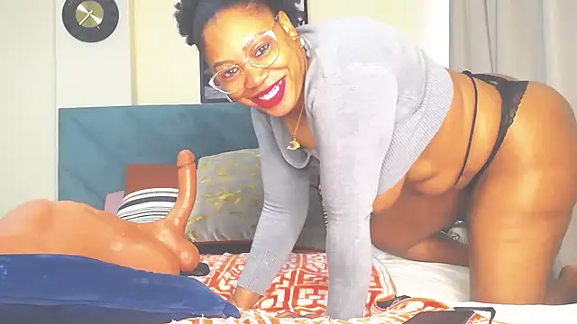 Riding  candy stick 😋 - video by BubbleAngel cam model