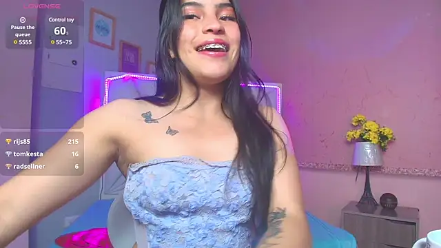 I dance naked and show you my breasts and vagina while masturbating