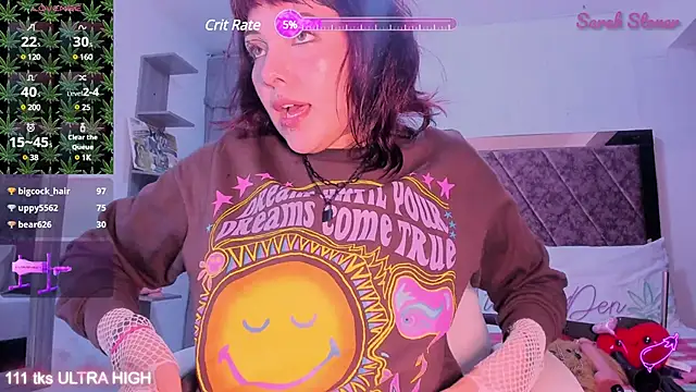 Fuck my creamy pussy - video by Sarah-Stoner cam model