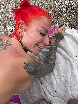 Stranger analfuck Ticket Show recording - video by Inked_lorena cam model