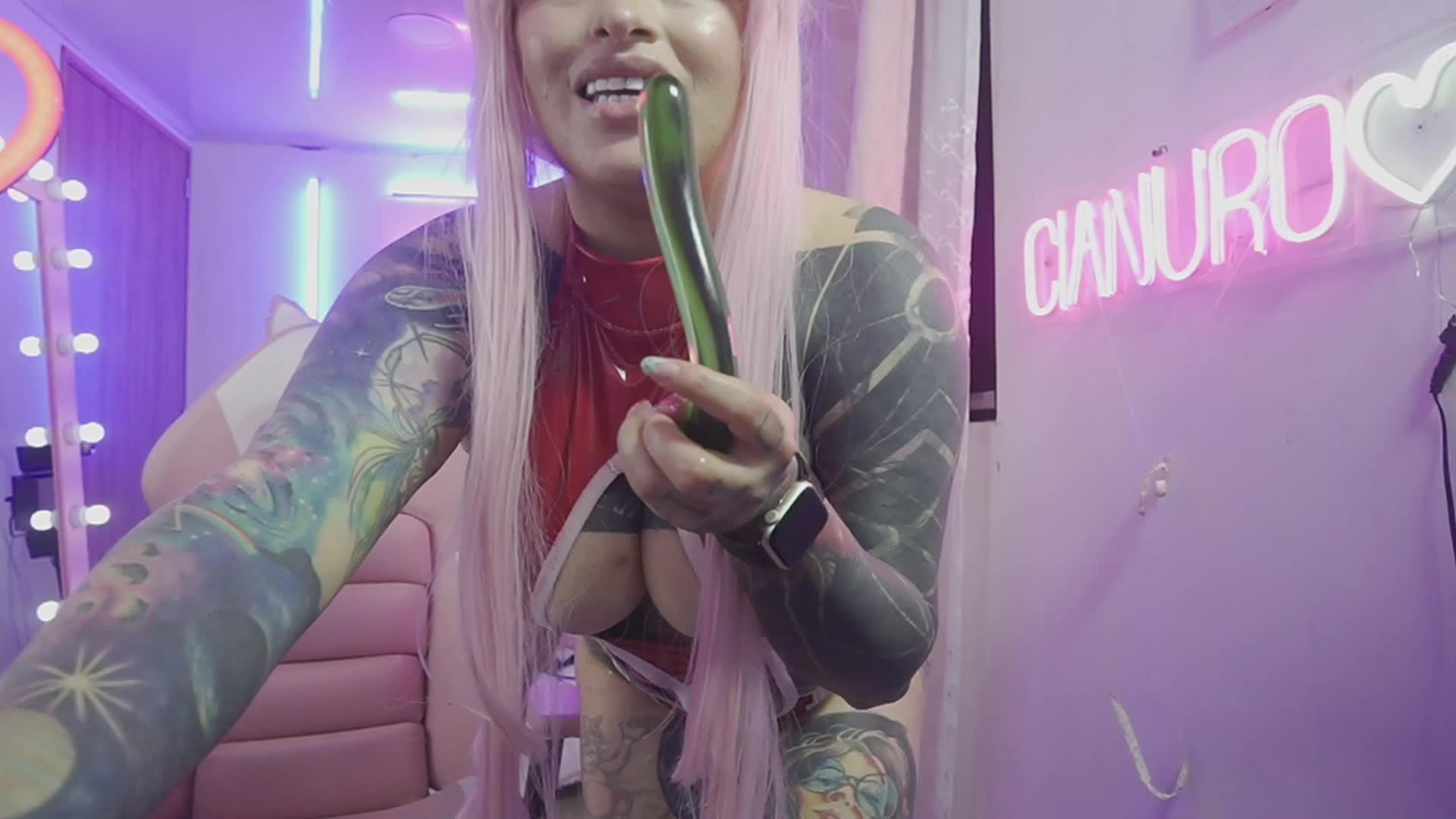 7 min fuck ass cucumber, riding torso big cock, fuck pussy for squirt - video by angelacianuro_ cam model