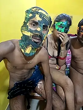 Threesome hard fuck with hindi audio 🔥🔥 - video by Karisma-sexy-couple cam model