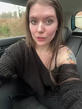 Private show - play with my pussy and cum in the car! 🚙 - วิดีโอโดย Ragdoll131 โมเดลแคม
