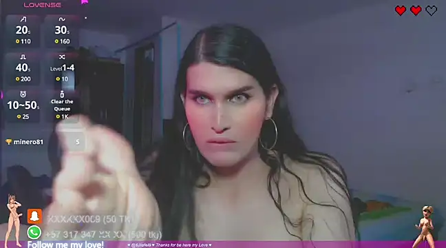 swallow foot - video by Jiafei69 cam model