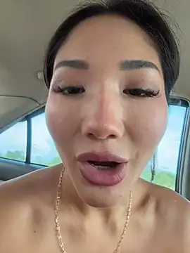 Creampie ASIAN TIGHT PUSSY FUCK BJ CAR OUTDOOR