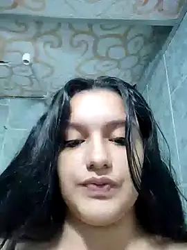 Taking a shower