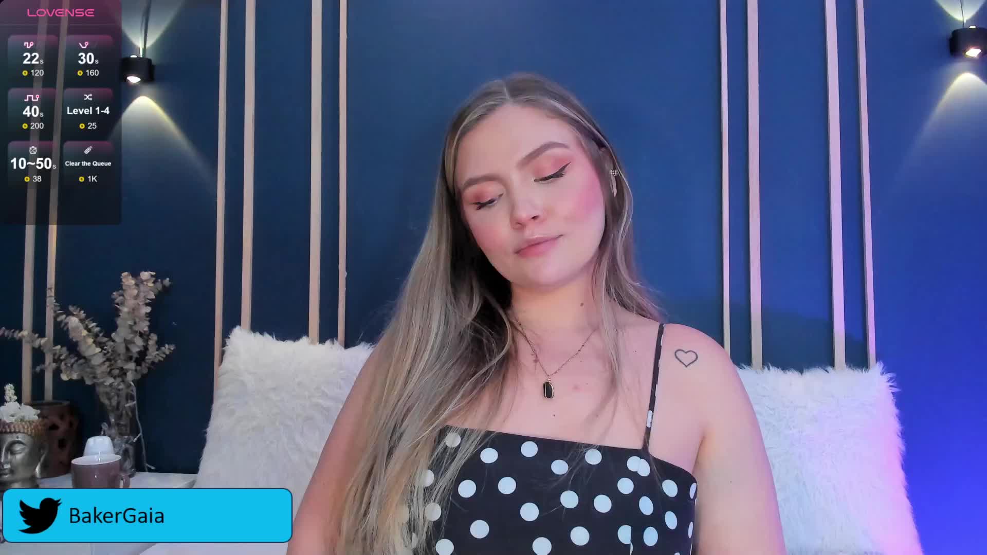 Fantastic Blow Job+ fuck me love - video by GaiaBaker cam model