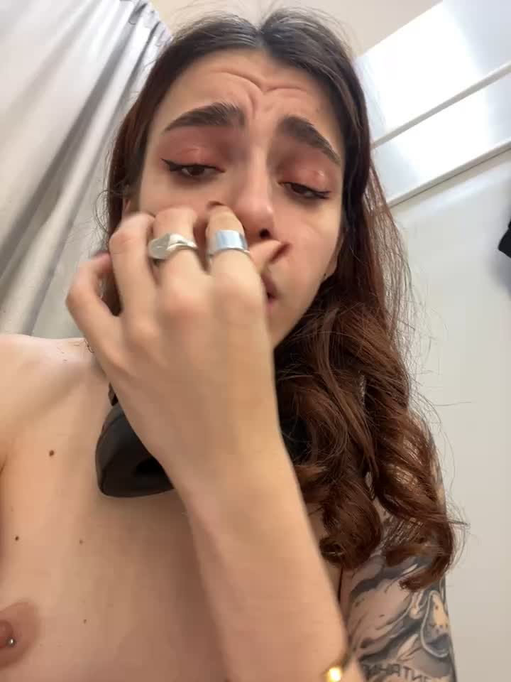 I came so good in fitting room ๐ฆ - video by million_degrees cam model