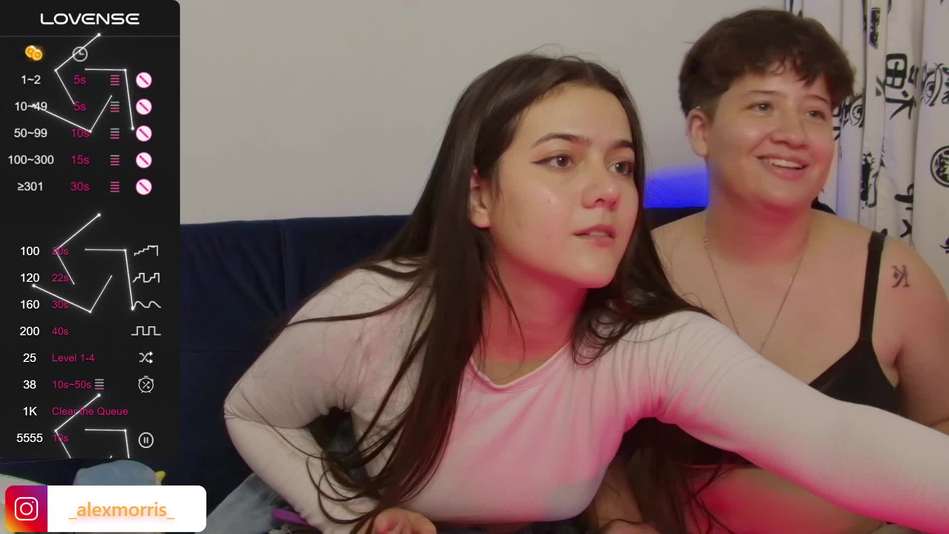 A delicious private with my roommate - video av _AlexMorris cam model