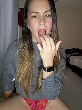 With the fingers