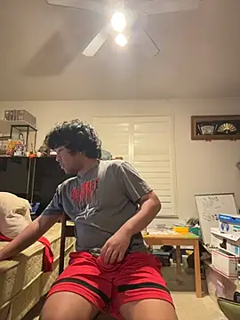 Heavy gooning and cum (lighting not great)