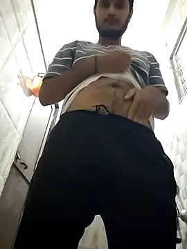 my first bathroom cum Private Show - young-hairy-jon 캠 모델의 동영상