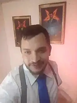 cum show bathroom - video by tony_landri cam model