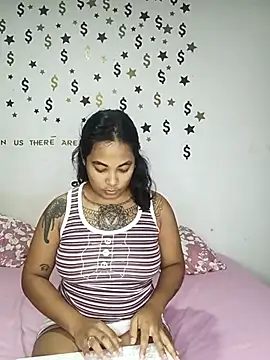 Two girls playing with their pussies and sucking on a delicious dildo - video by Ari_Alexa444 cam model