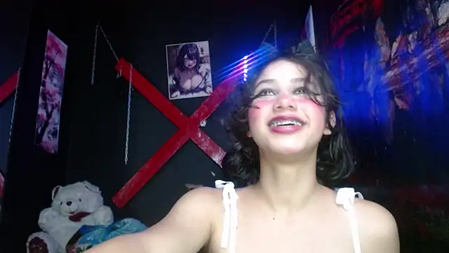 Double penetration - clip cu dark_doll5 model videochat