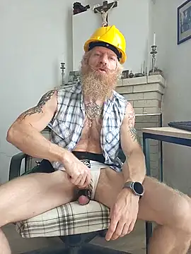 Private Show Dirty worker - Video von Gingerbeard40 Cam-Model
