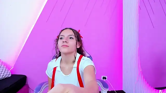 sexy schoolgirl fucks herself very hard - video by aliceferrer_ cam model