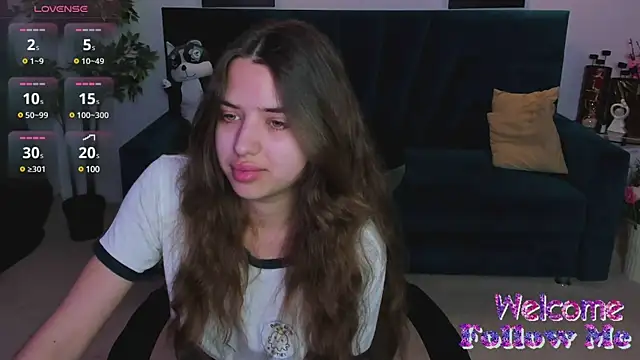 Private Show Glasses + shorts - summer mood - video by CharleneWoods cam model