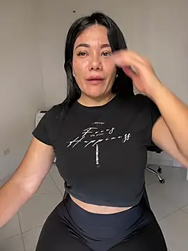 [22 Mar 19:04] Private Show Dancing in Leggins - vidéo du modèle de showcams Abril10_