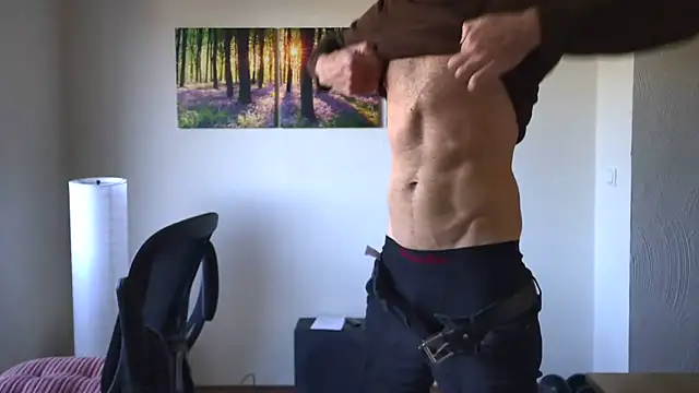 Sexy body and hard dick pure morning joy - Video von DaddyHarry_MatureStallion Cam-Model
