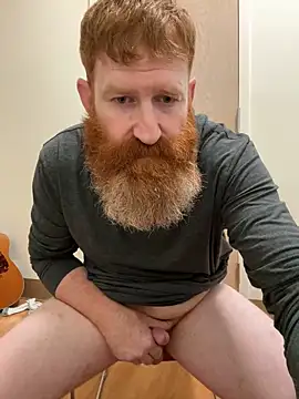 Having fun stroking it to pussy - video by Redfurr69 cam model