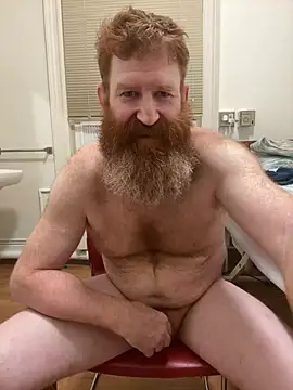 Playing with soft cock - video by Redfurr69 cam model